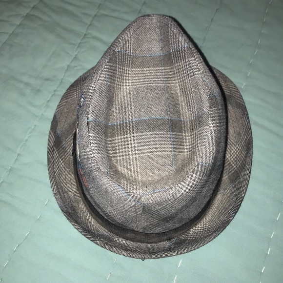 ‼️SOLD‼️✨Unisex Plaid Fedora Hat - Picture 3 of 5